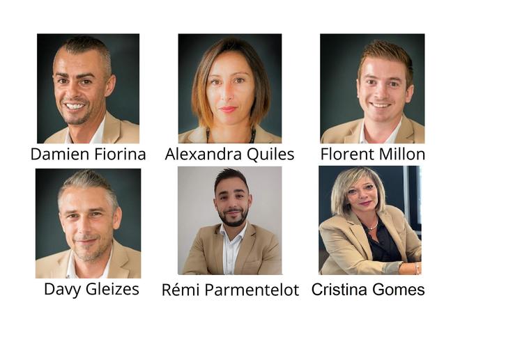 l'équipe de l'agence Immobilier Voiron