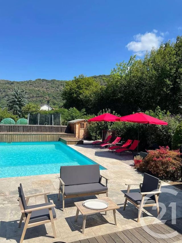 maison à vendre - 8 pièces - 206.0 m2 - ST ETIENNE DE CROSSEY - 38 - RHONE-ALPES - Century 21 Immobilier Voiron